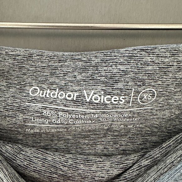 Outdoor Voices 7/8 Springs Color Block Athletic Leggings Size XS - Picture 4 of 9